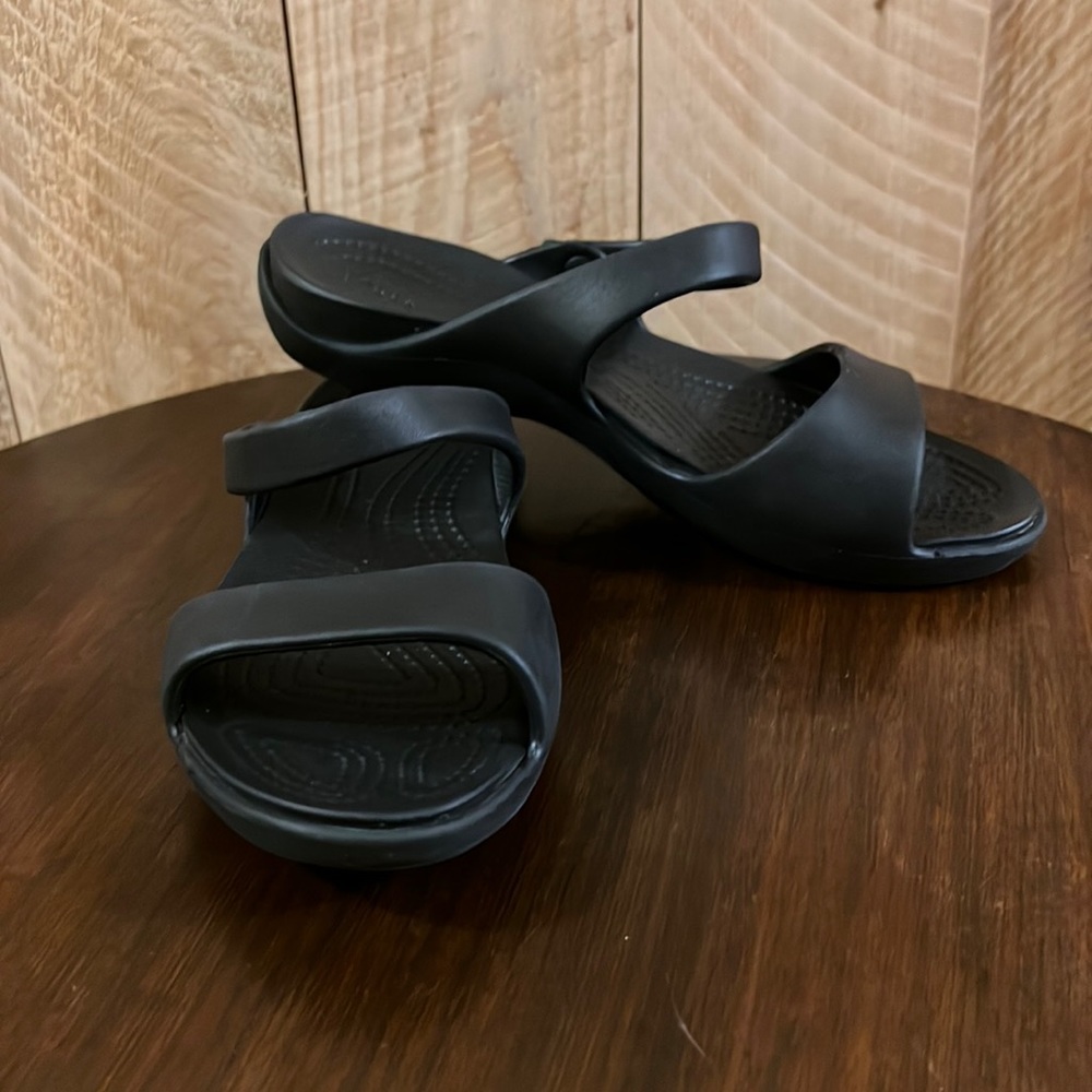 Black CROCS